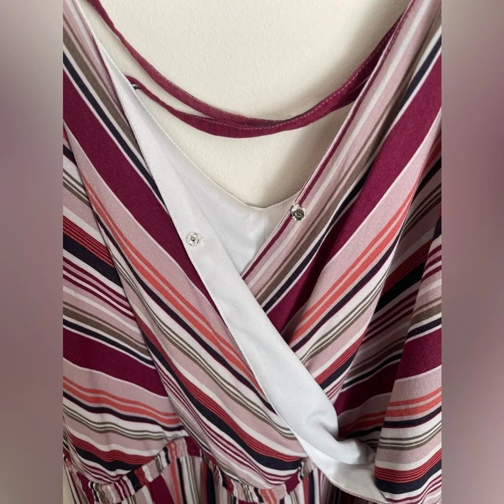 👗 Maurice’s • MIDI Stripped Dress | XL - Picture 6 of 12